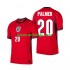 Camisola Inglaterra Cole Palmer 20 Homem Equipamento Segundo Copa do Mundo 2026 Manga Curta